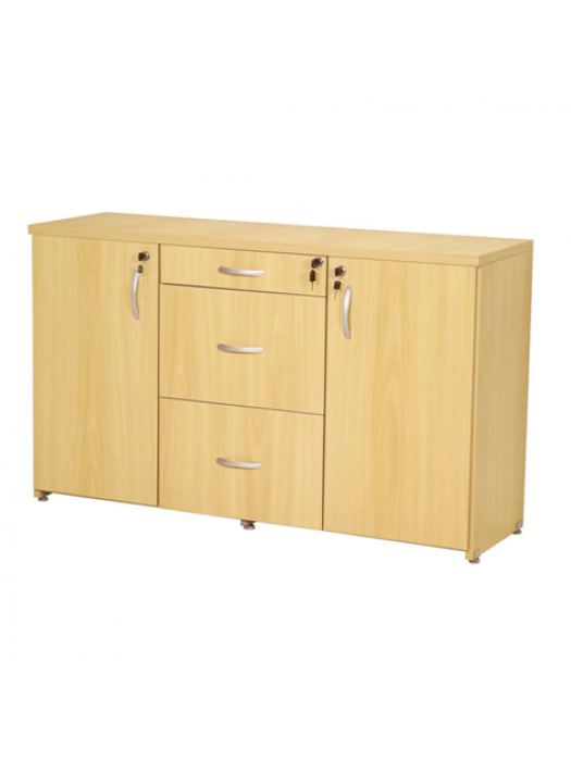 Armário Credenza Com 02 Gavetas Premium